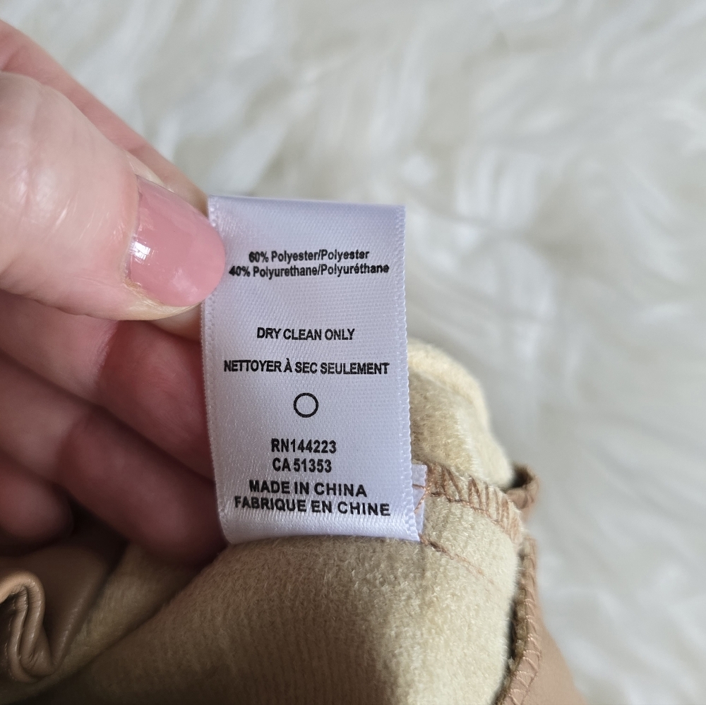 NWOT Bishop + Young Vegan Leather Shorts - Picture 6 of 6